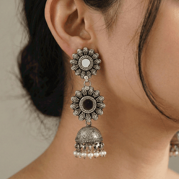 Stylish Oxidised Earrings
