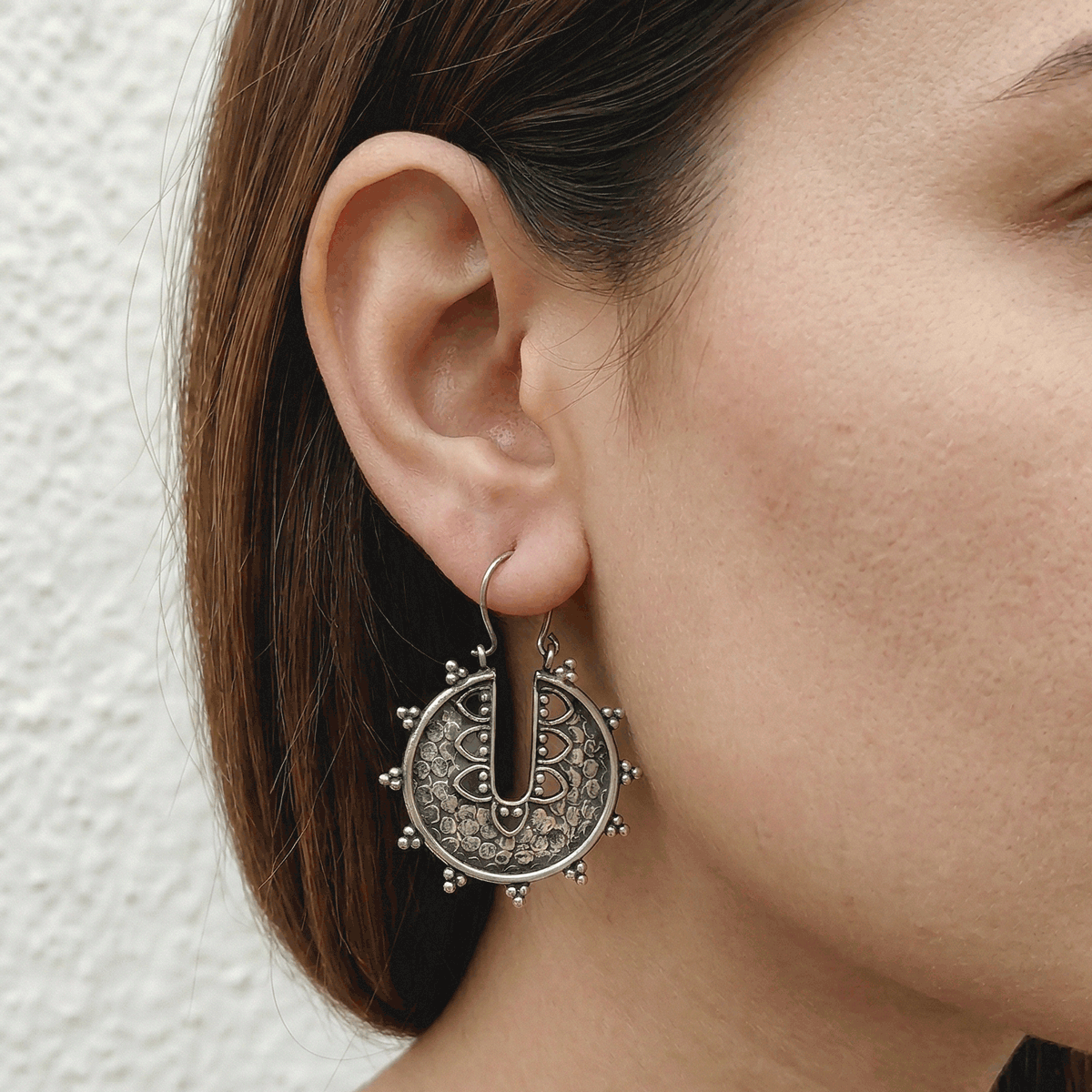 Stylish Oxidised Earrings