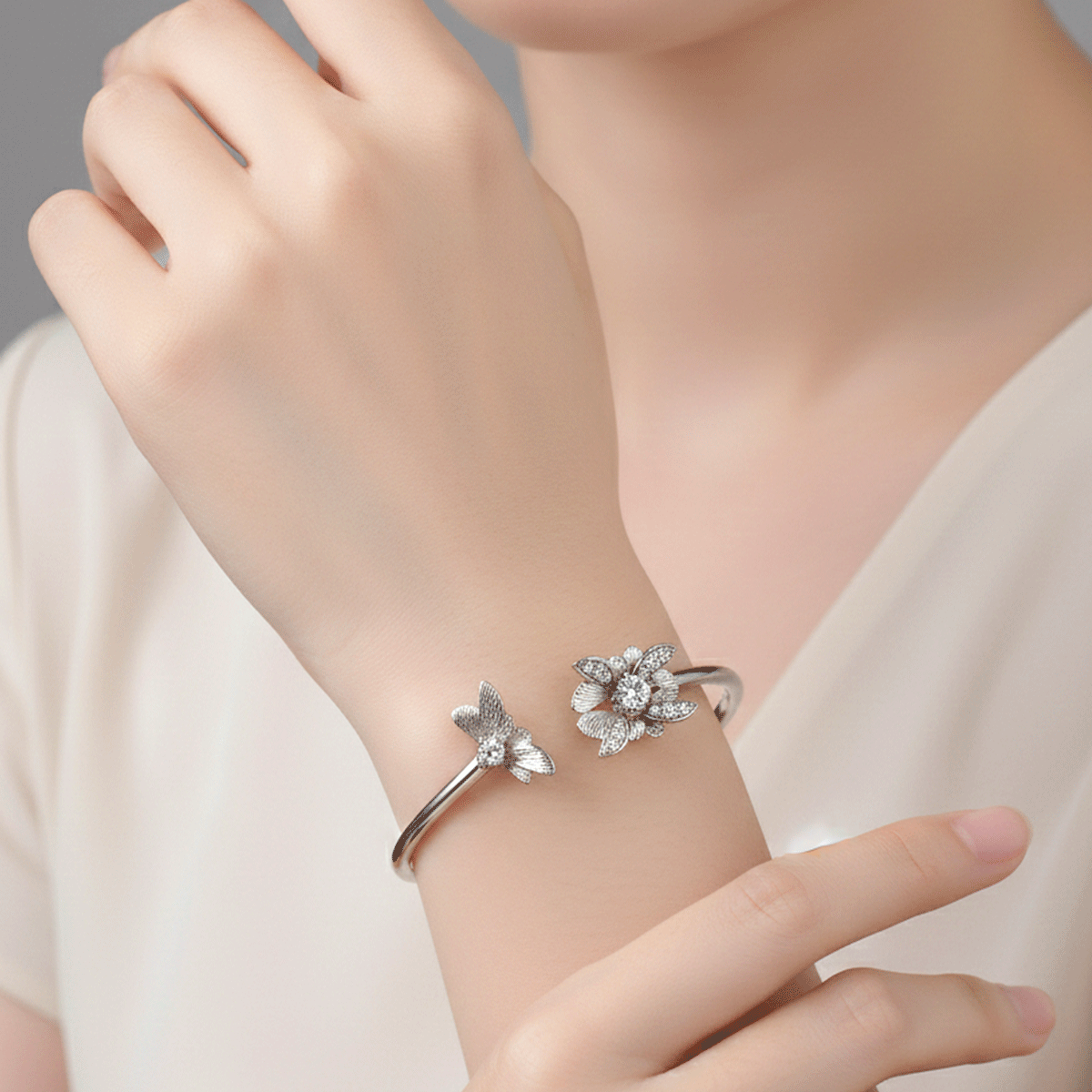 Authentic Silver Kada