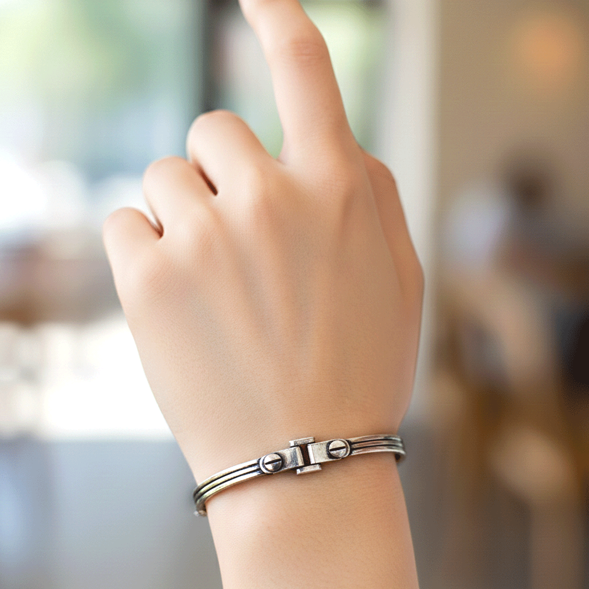 Authentic Silver Kada