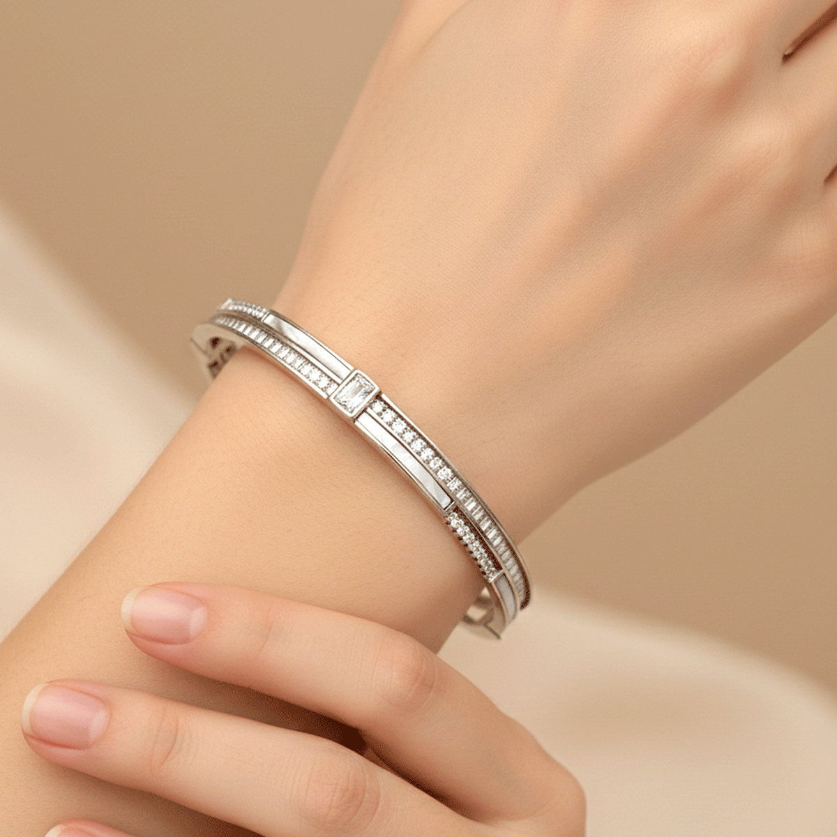 Authentic Silver Kada