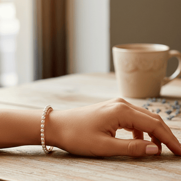 Radiant Rose Gold Statement Kada