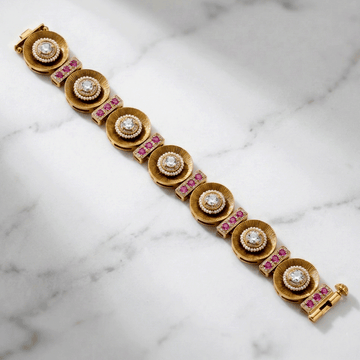 Golden Glow – 92.5 Silver Gold Plated Bracelets