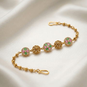 Golden Glow – 92.5 Silver Gold Plated Bracelets