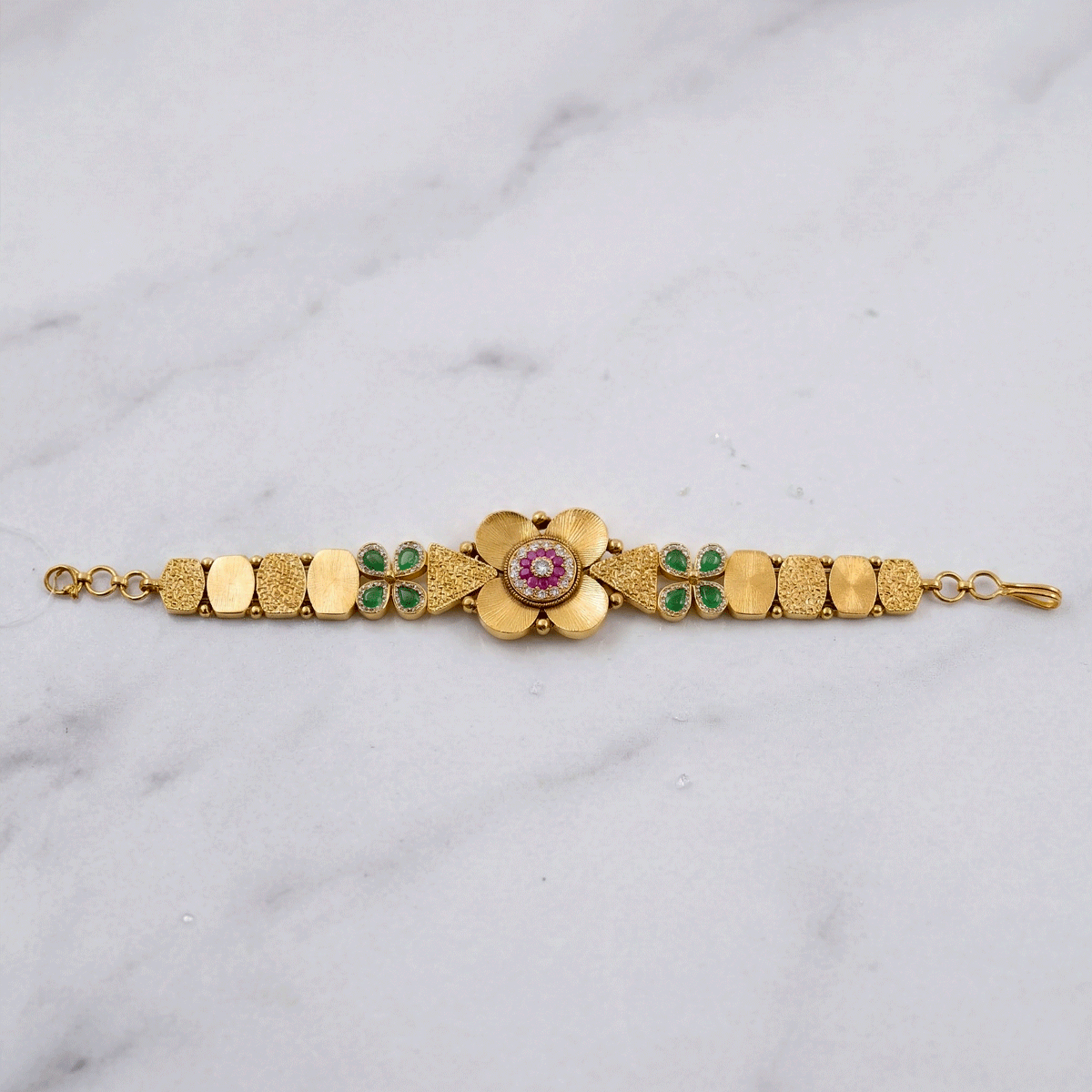 Golden Glow – 92.5 Silver Gold Plated Bracelets