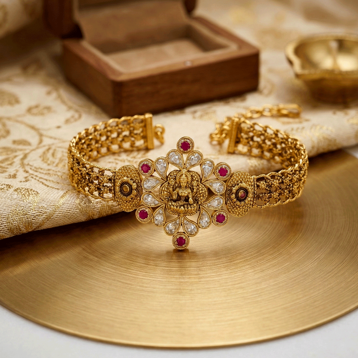 Golden Glow – 92.5 Silver Gold Plated Bracelets