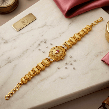 Golden Glow – 92.5 Silver Gold Plated Bracelets