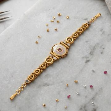 Golden Glow – 92.5 Silver Gold Plated Bracelets