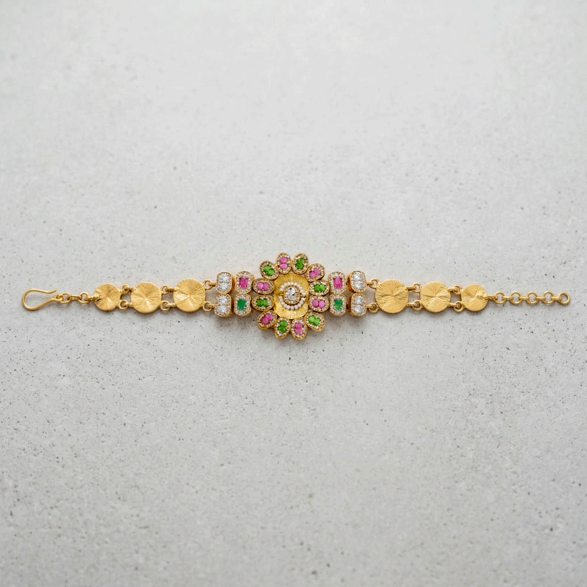 Golden Glow – 92.5 Silver Gold Plated Bracelets