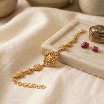 Golden Glow – 92.5 Silver Gold Plated Bracelets