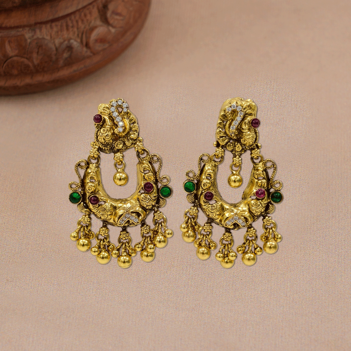Graceful Chandbali Studs