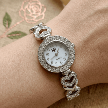 Classic Silver Wrist Watch