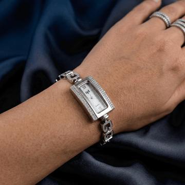 Classic Silver Wrist Watch