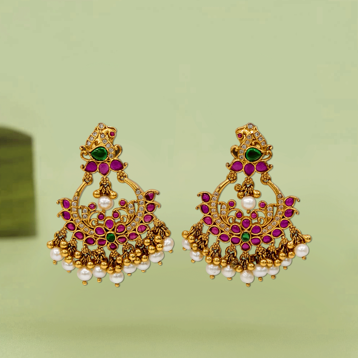 Graceful Chandbali Studs