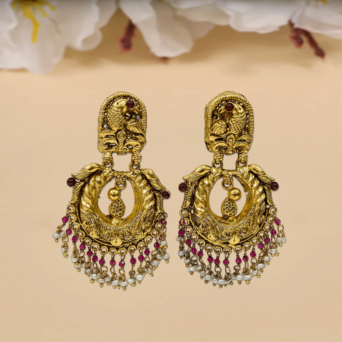 Graceful Chandbali Studs