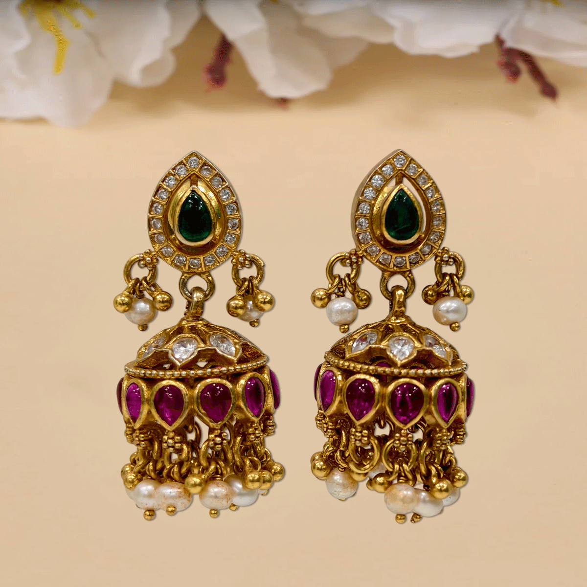 Majestic Jhumkas