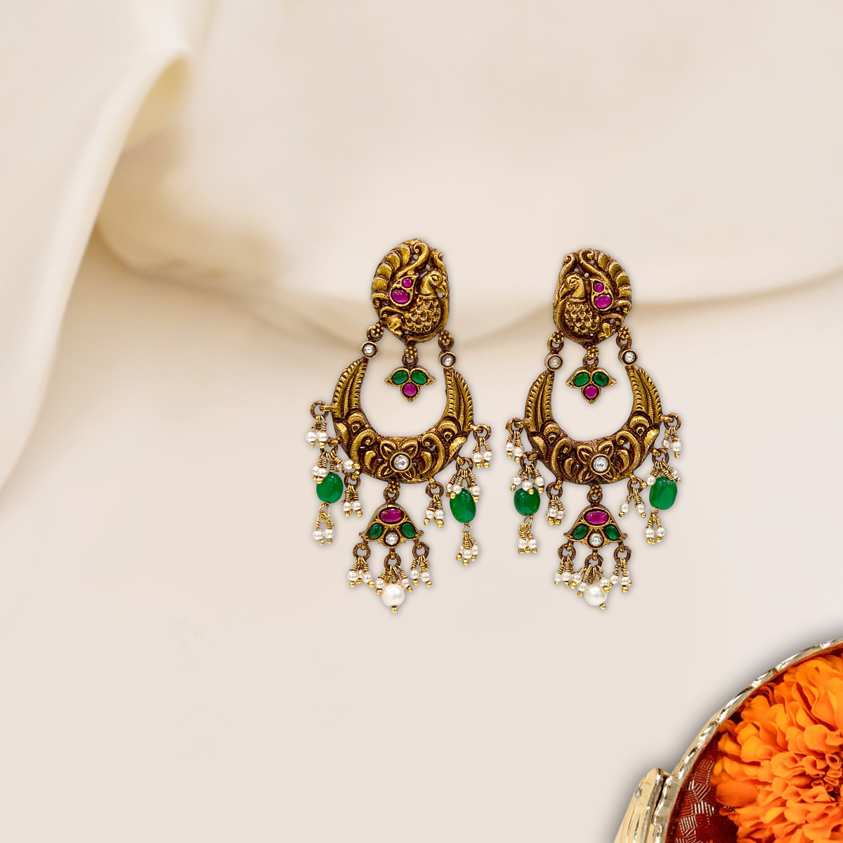 Graceful Chandbali Studs