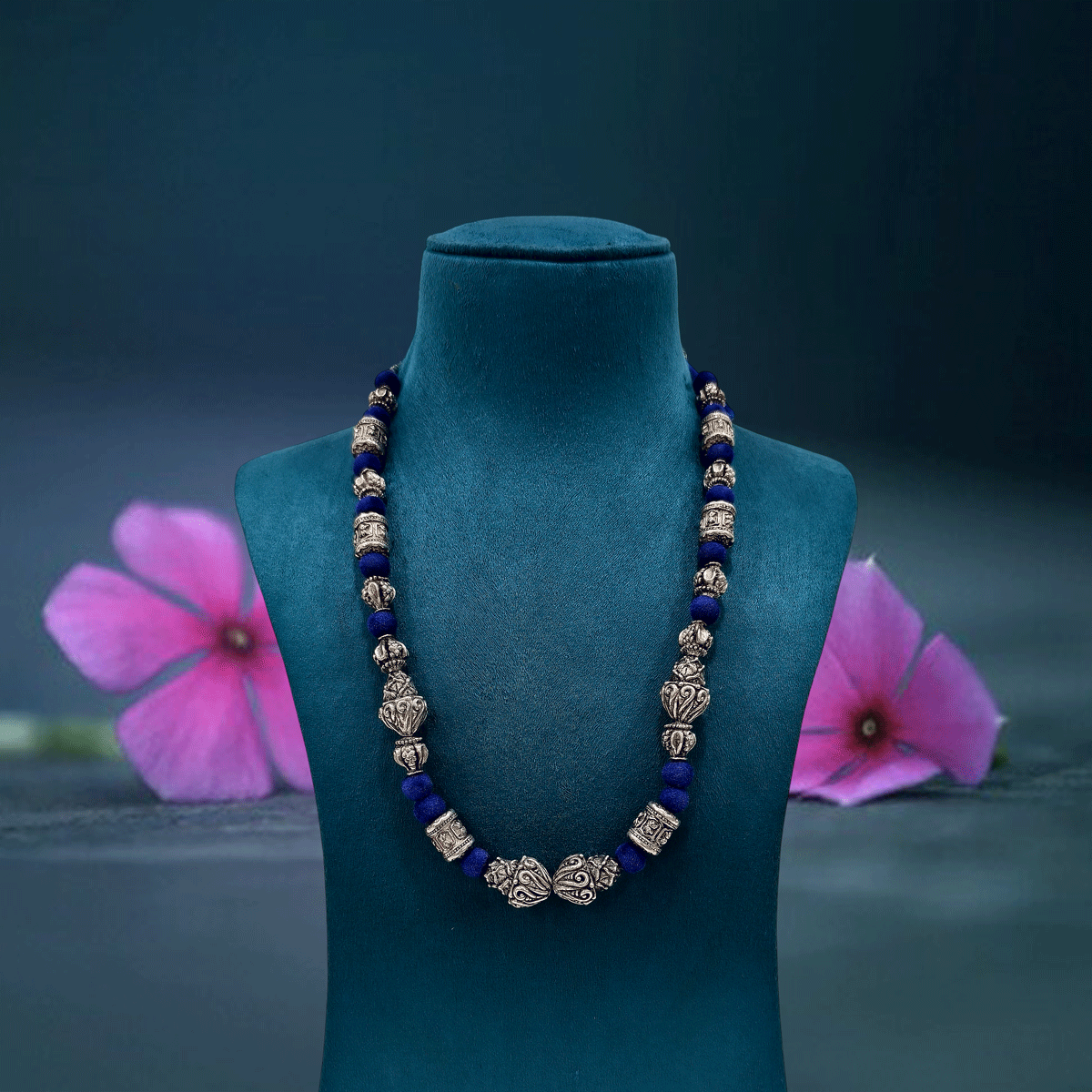 Artisan Nakshi Ball Beads Necklace