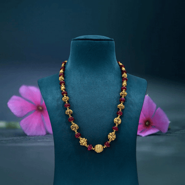 Artisan Nakshi Ball Beads Necklace