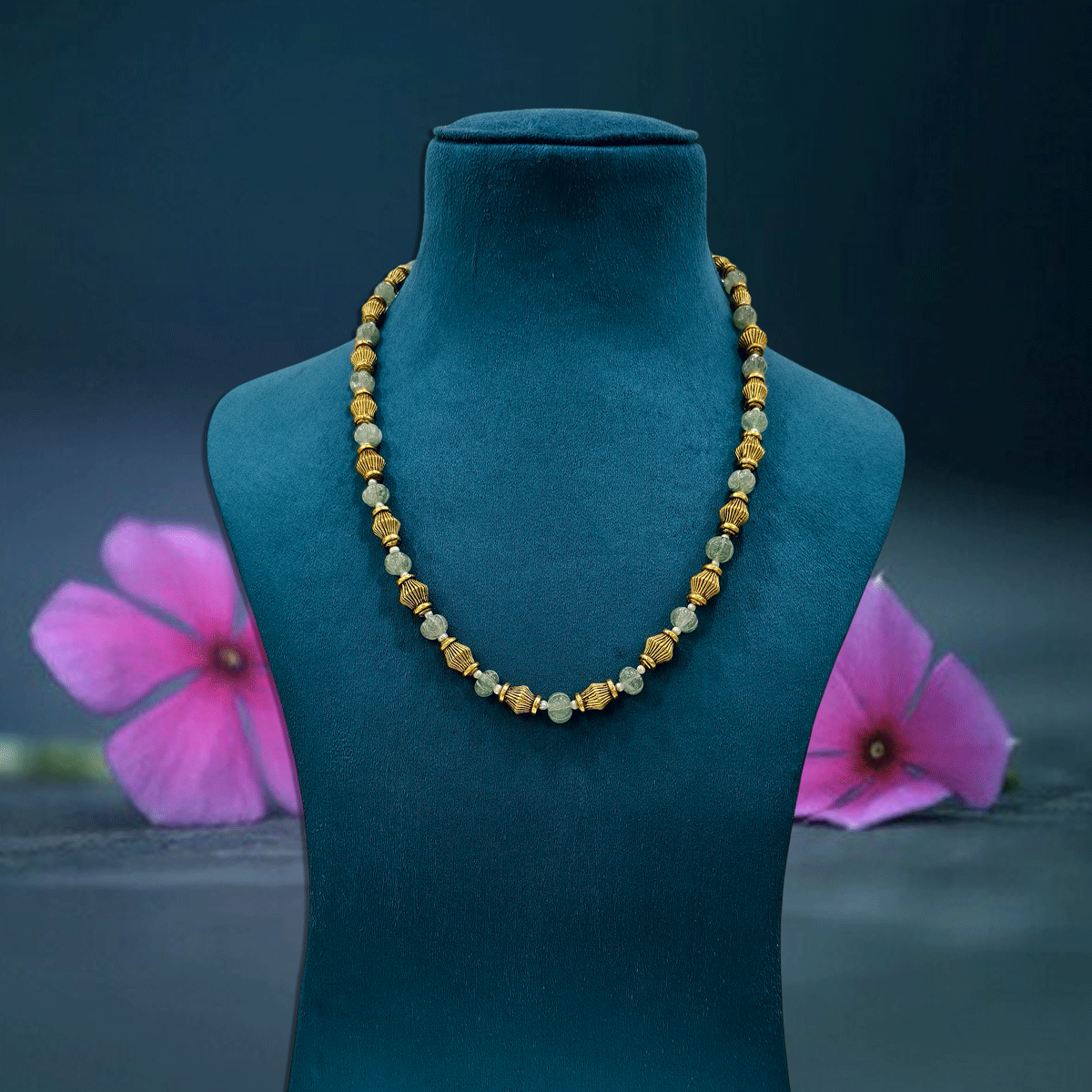 Artisan Nakshi Ball Beads Necklace