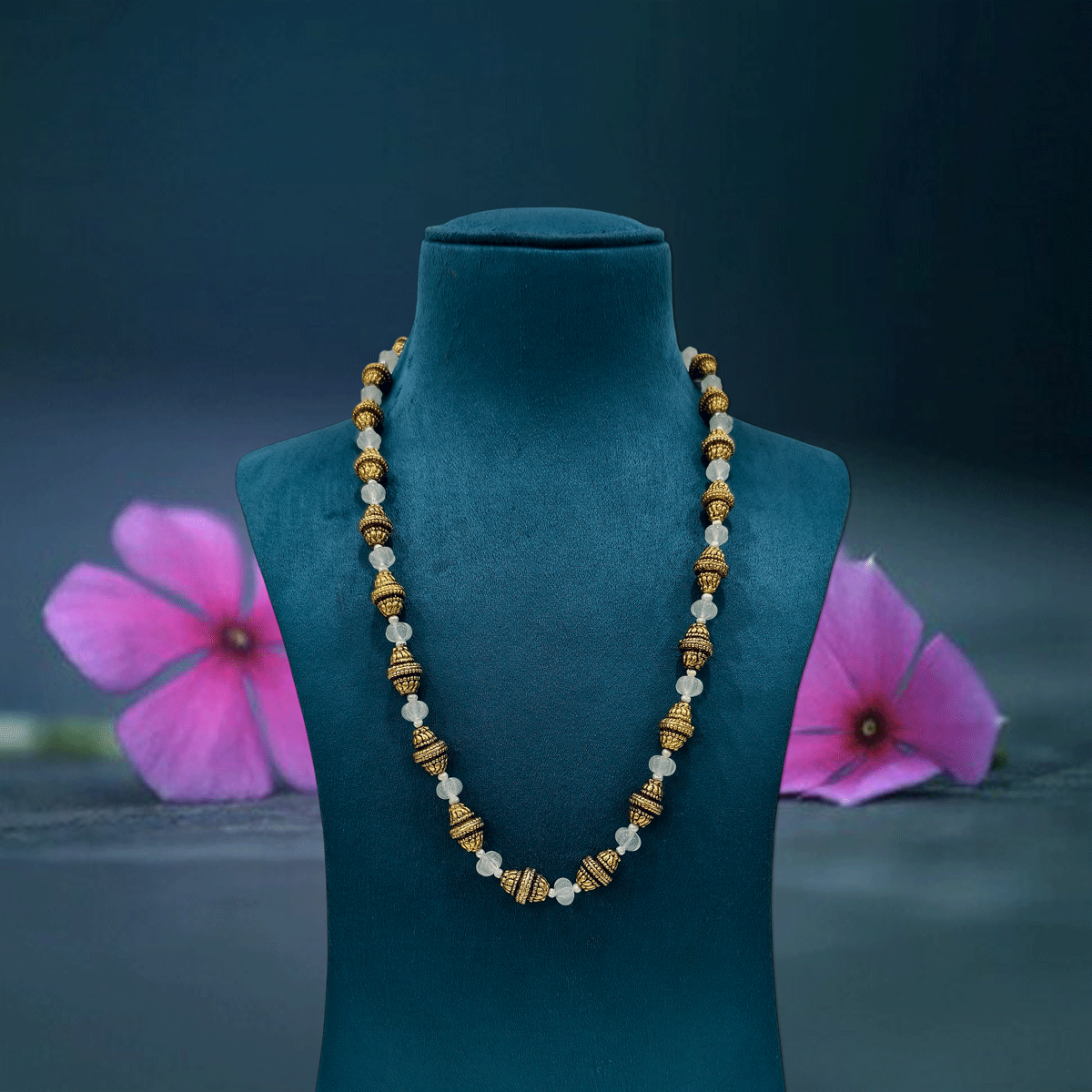 Artisan Nakshi Ball Beads Necklace