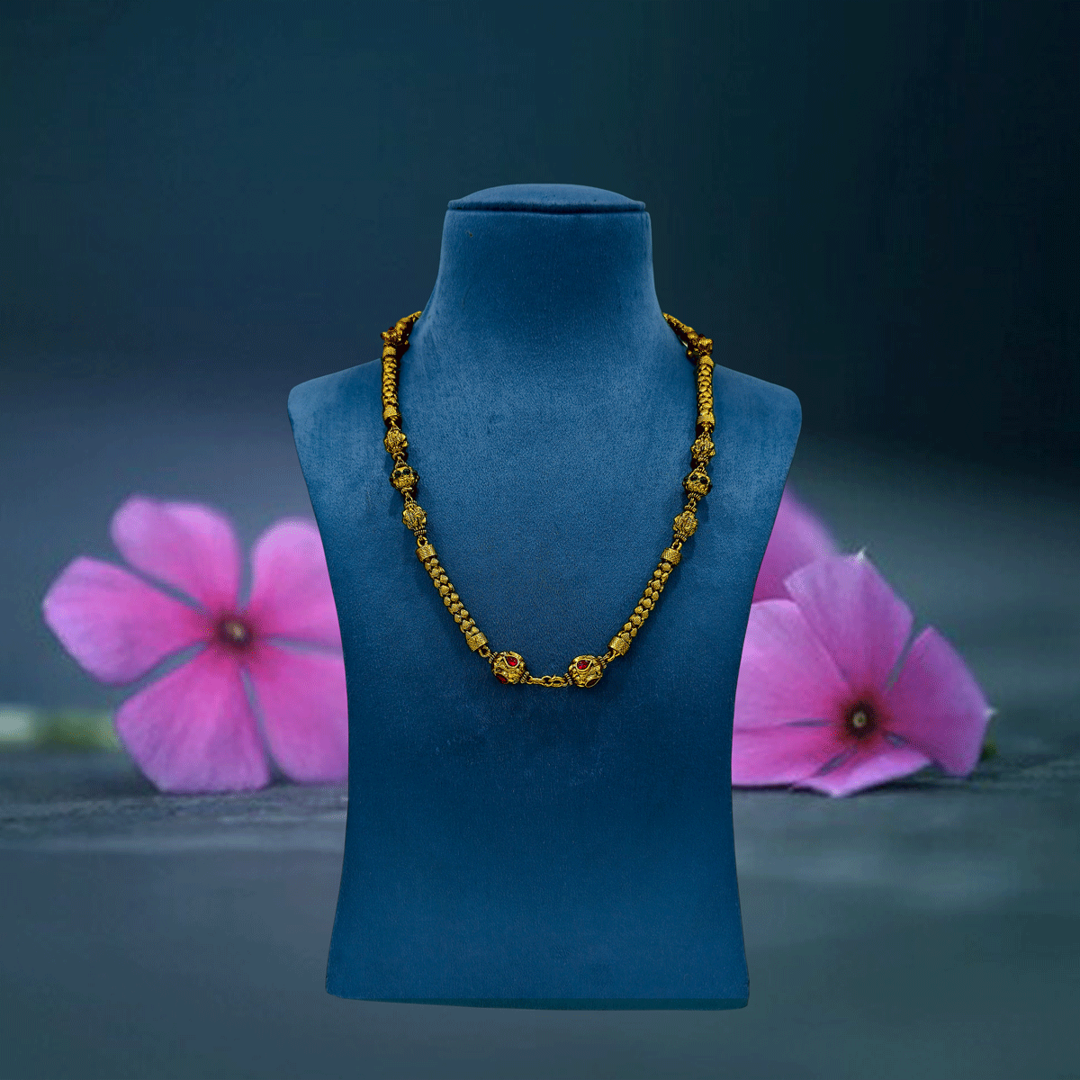 Artisan Nakshi Ball Beads Necklace