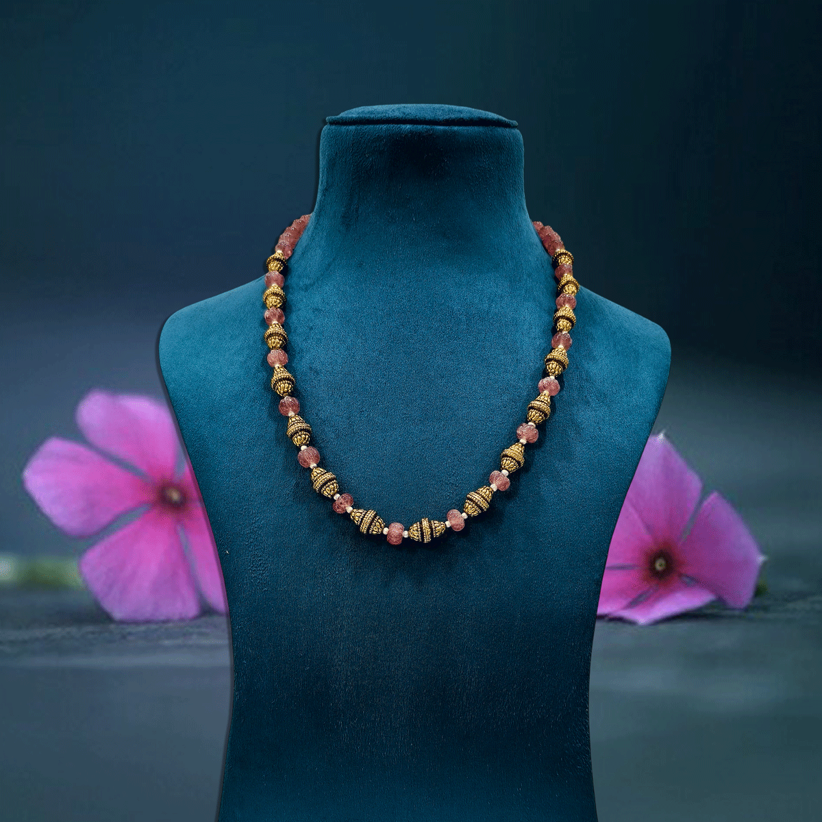 Artisan Nakshi Ball Beads Necklace