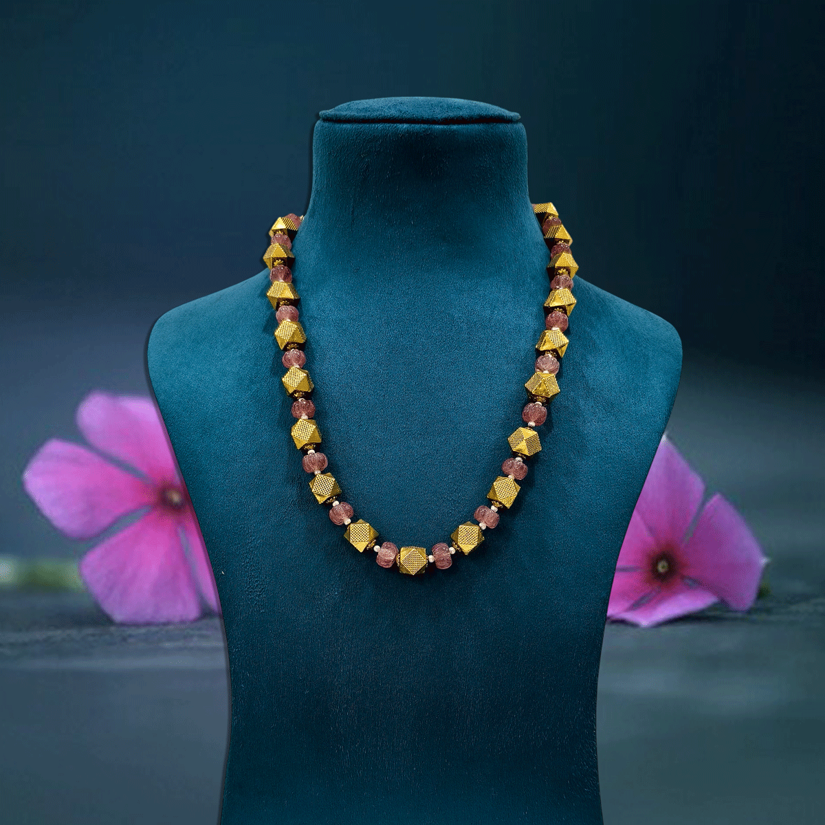 Artisan Nakshi Ball Beads Necklace