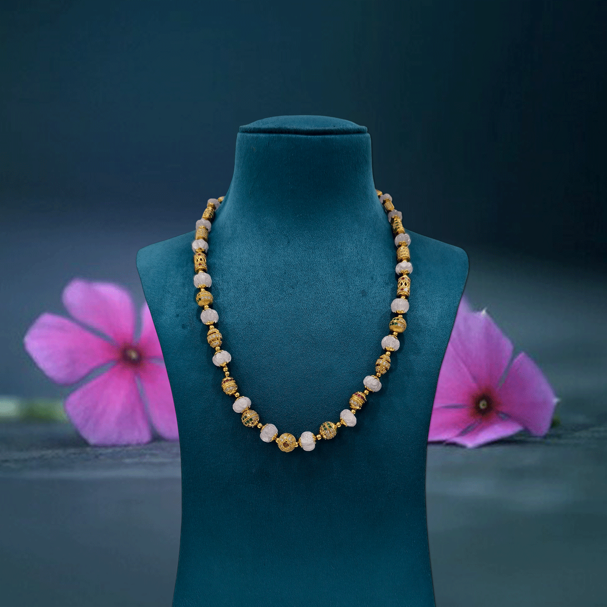 Artisan Nakshi Ball Beads Necklace