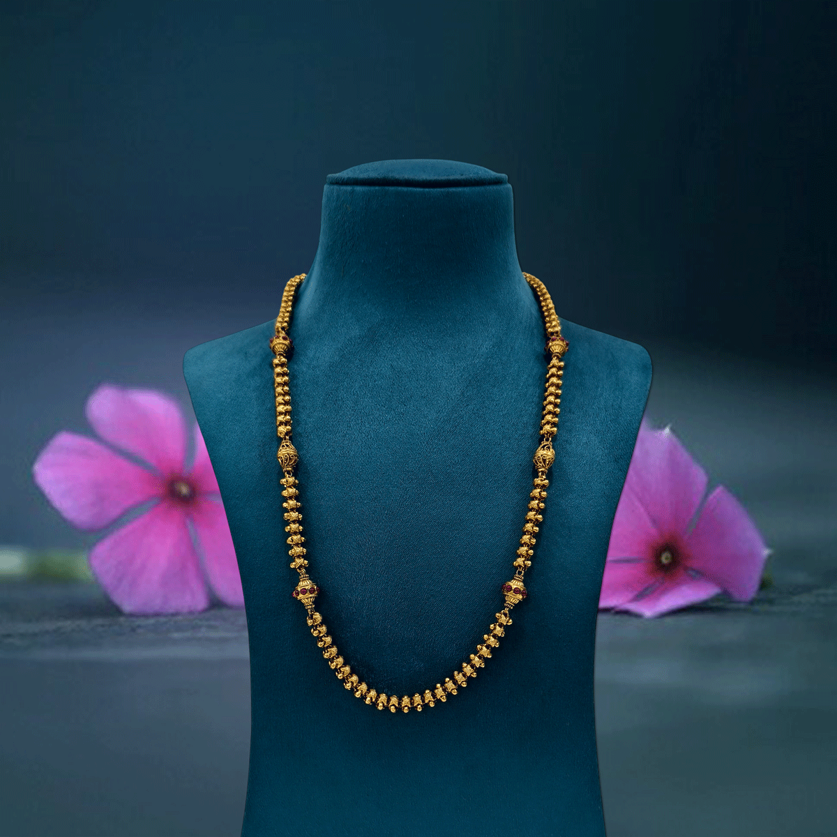 Artisan Nakshi Ball Beads Necklace