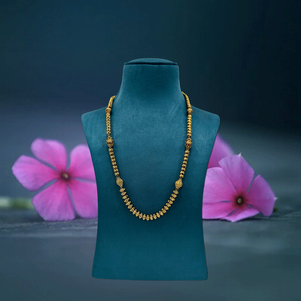 Artisan Nakshi Ball Beads Necklace