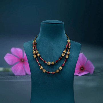 Artisan Nakshi Ball Beads Necklace