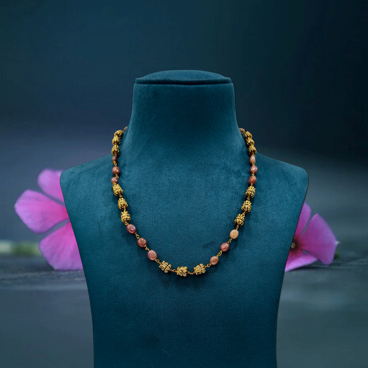 Artisan Nakshi Ball Beads Necklace