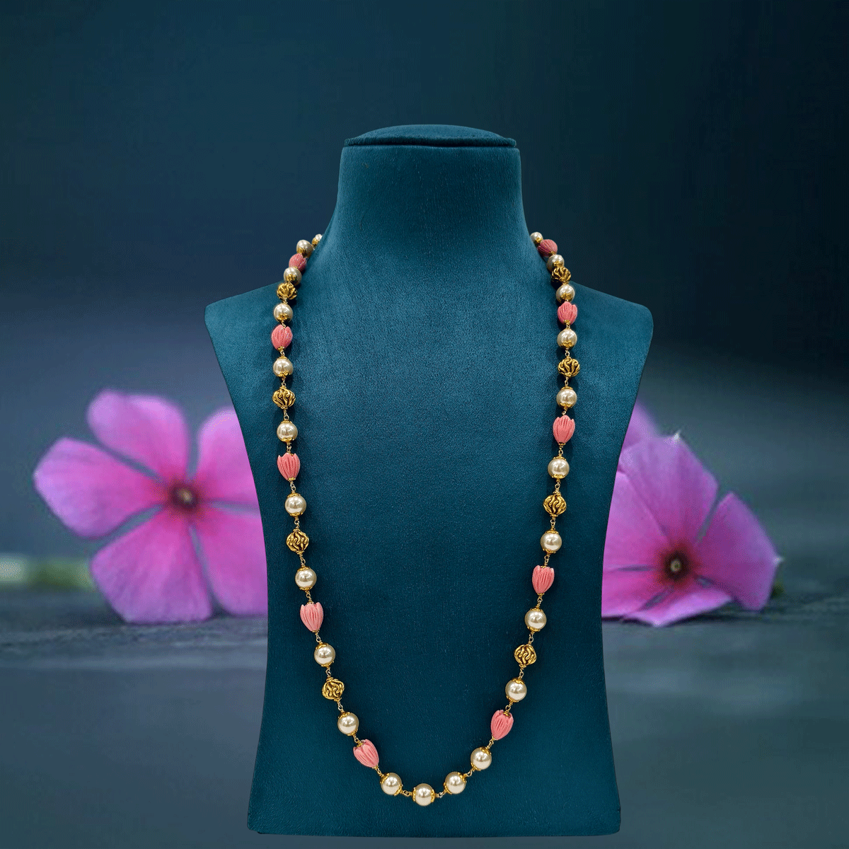 Artisan Nakshi Ball Beads Necklace
