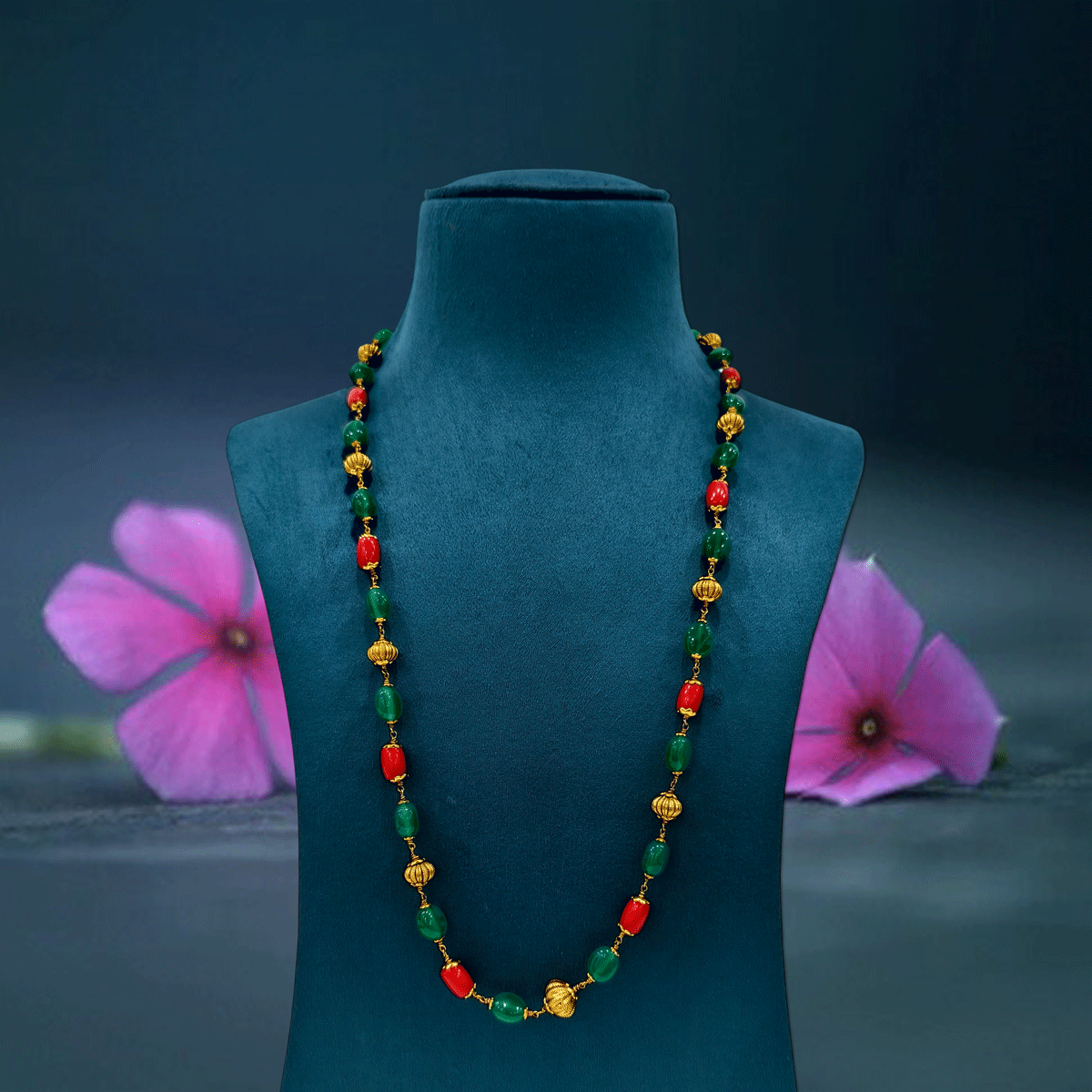 Artisan Nakshi Ball Beads Necklace