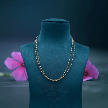 Golden Layers Multi Colour Beaded Chain