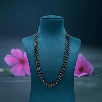 Golden Layers Multi Colour Beaded Chain