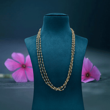 Golden Layers Multi Colour Beaded Chain