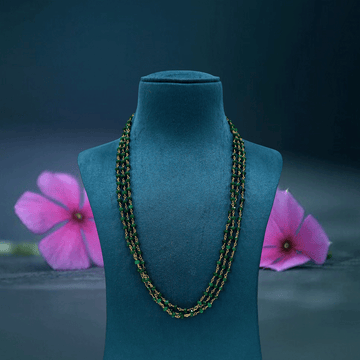 Golden Layers Multi Colour Beaded Chain