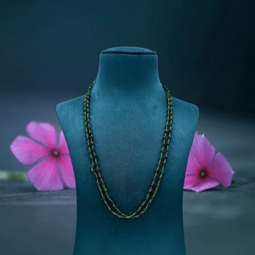 Golden Layers Multi Colour Beaded Chain