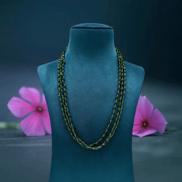 Golden Layers Multi Colour Beaded Chain