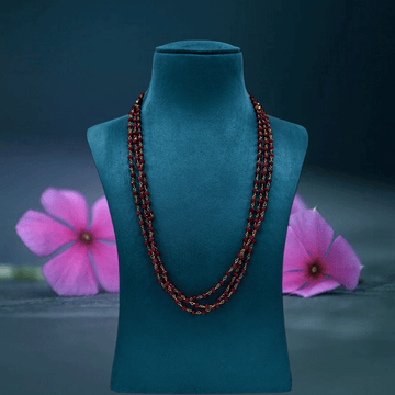 Golden Layers Multi Colour Beaded Chain