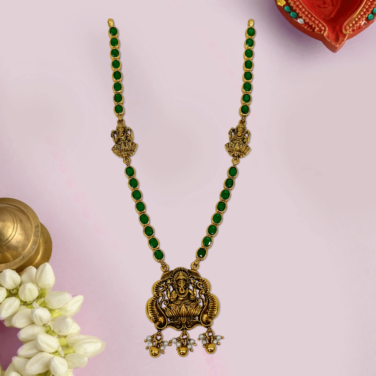 Aurora Color Stone Necklace