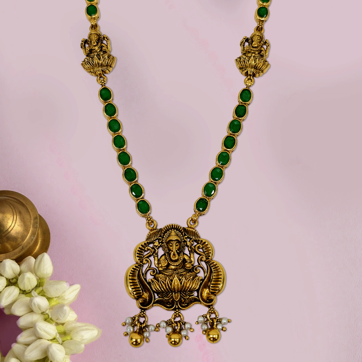 Aurora Color Stone Necklace