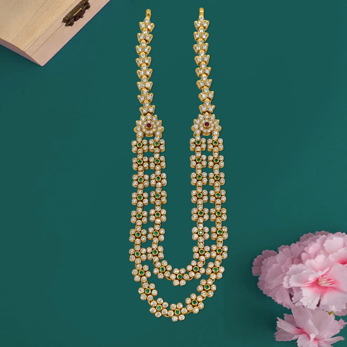 Aurora Color Stone Necklace