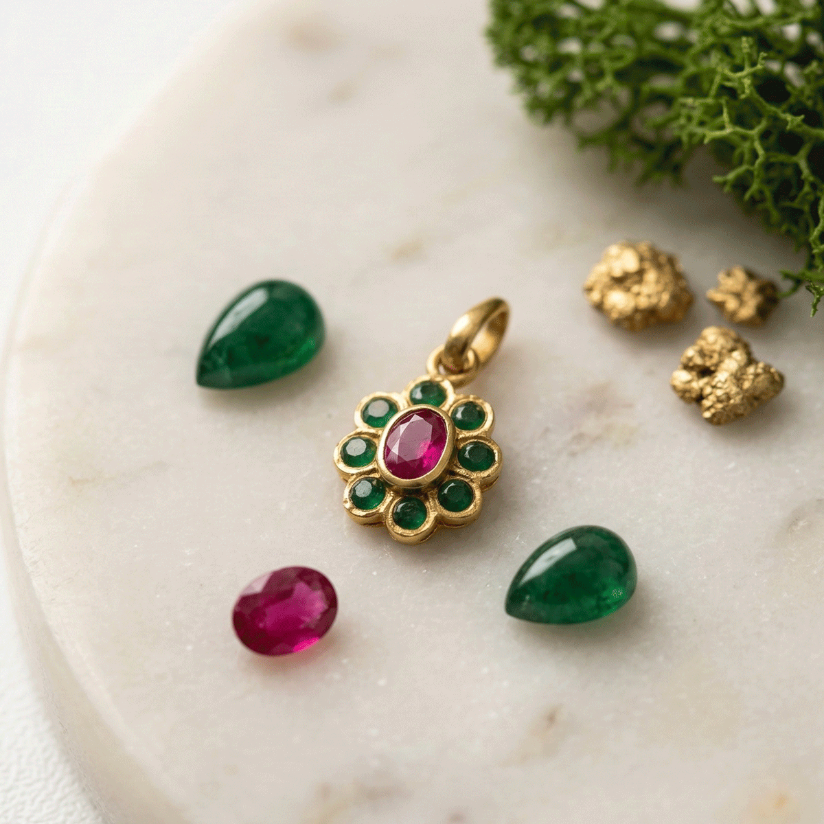 Golden Harmony Pendant