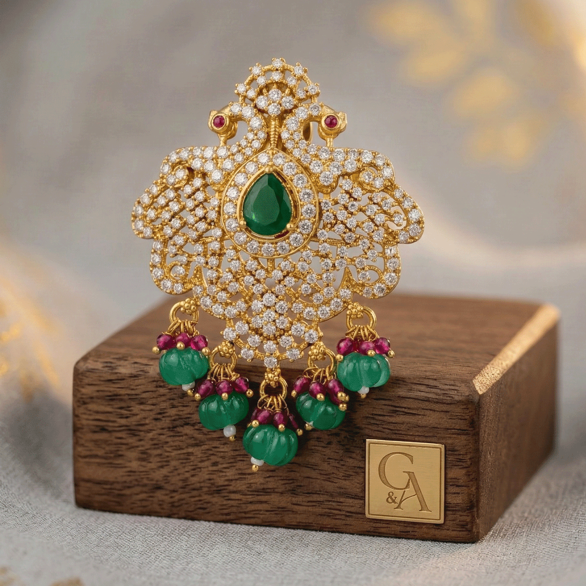 Golden Harmony Pendant