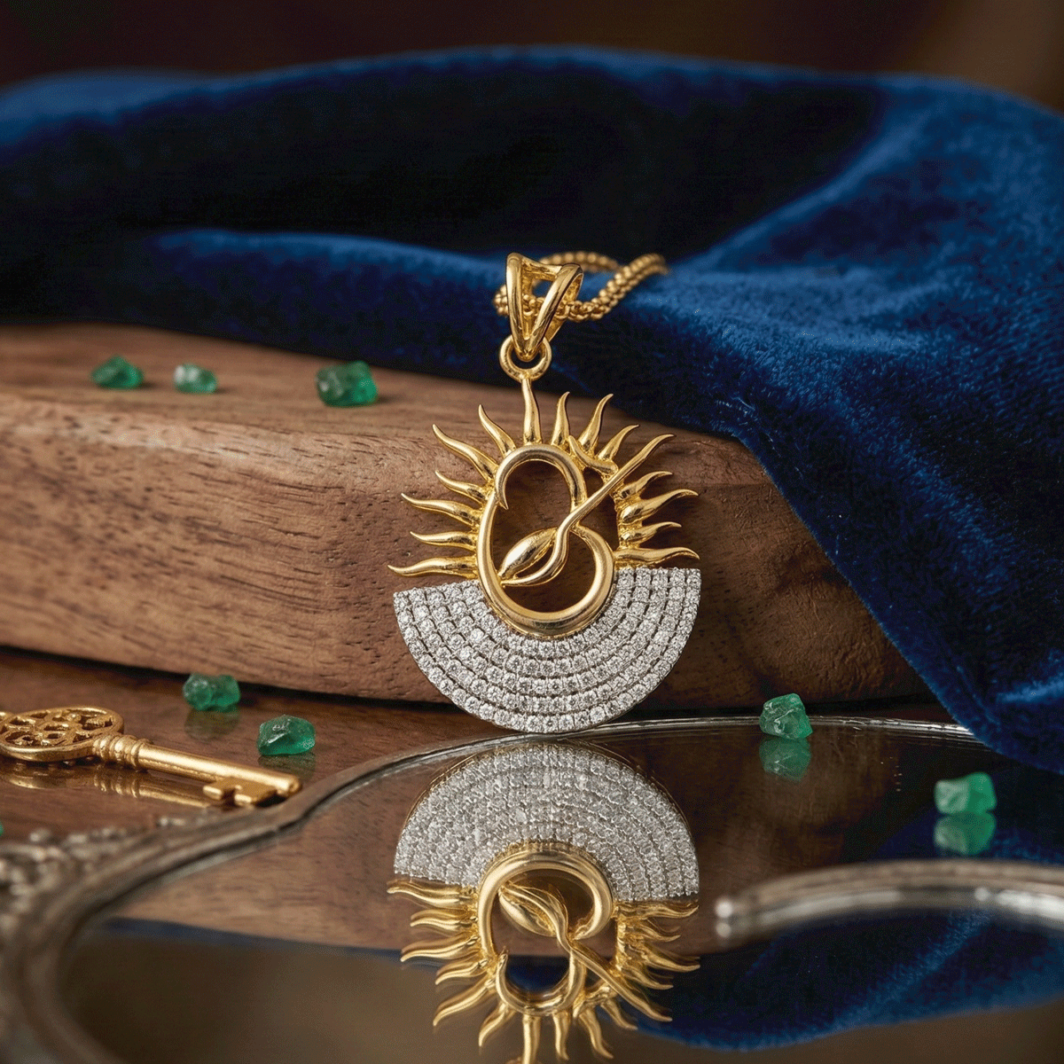 Golden Harmony Pendant