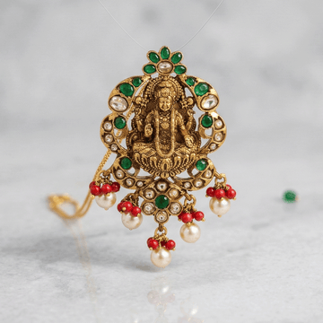 Dazzling 3D Kundan Pendant