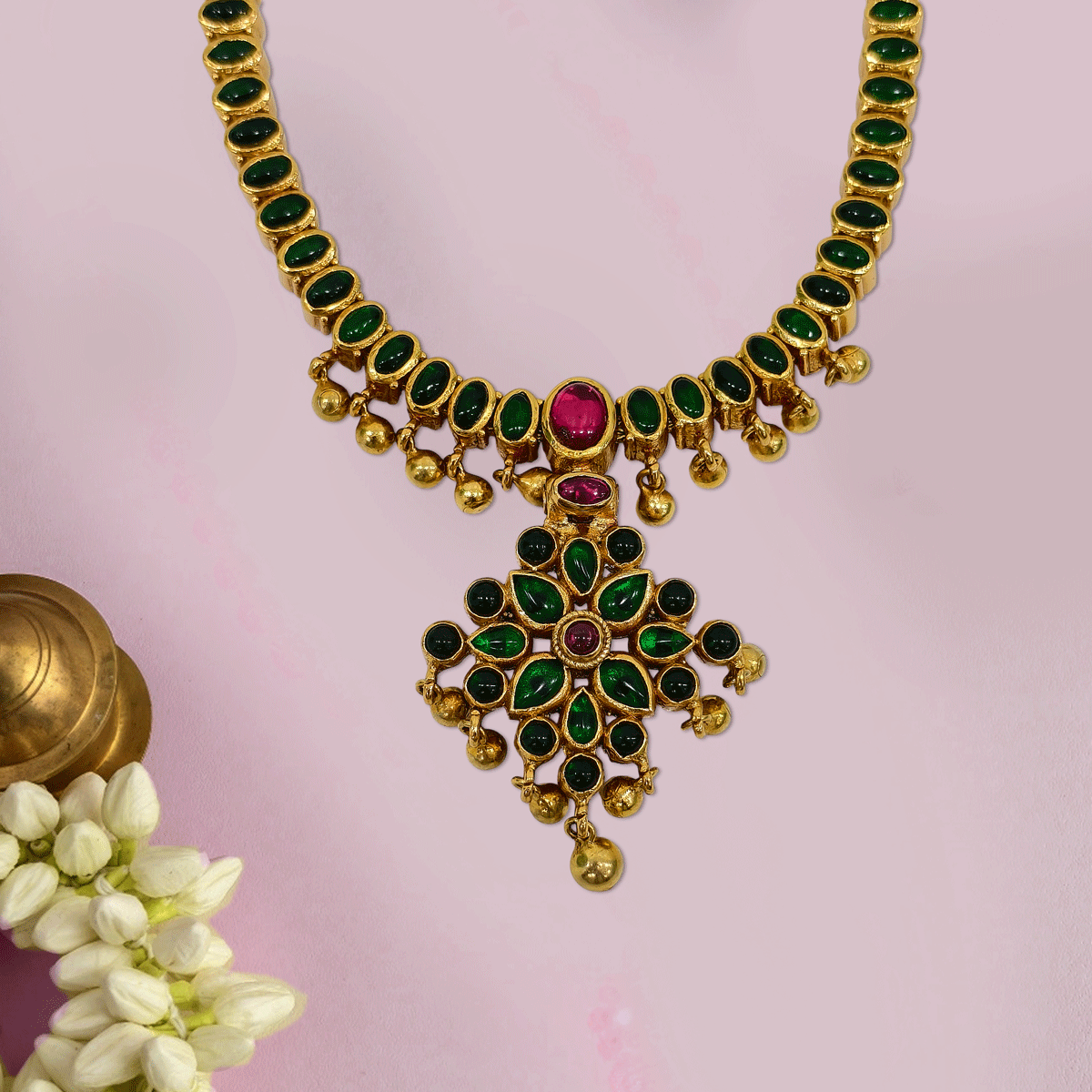 Aurora Color Stone Necklace